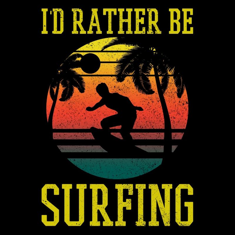 Surfer Vintage Surf Geschenk