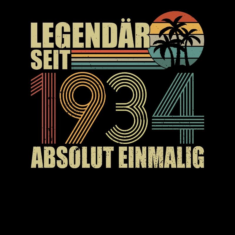 Legendär Seit 1934 Absolut Einmalig