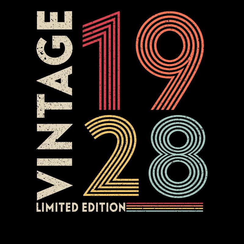 1928 année de naissance et cadeau d'anniversaire d