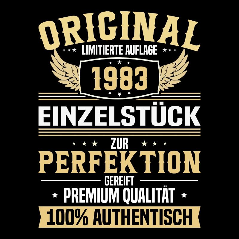 Vintage 1983 - Perfektes 40. Geburtstagsgeschenk