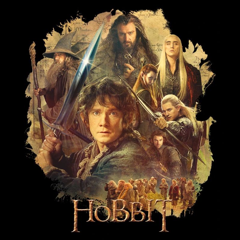 The Hobbit Characters Around Bilbo Baggins