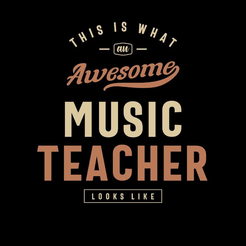 Funny Awesome Musiklehrer Job Beruf