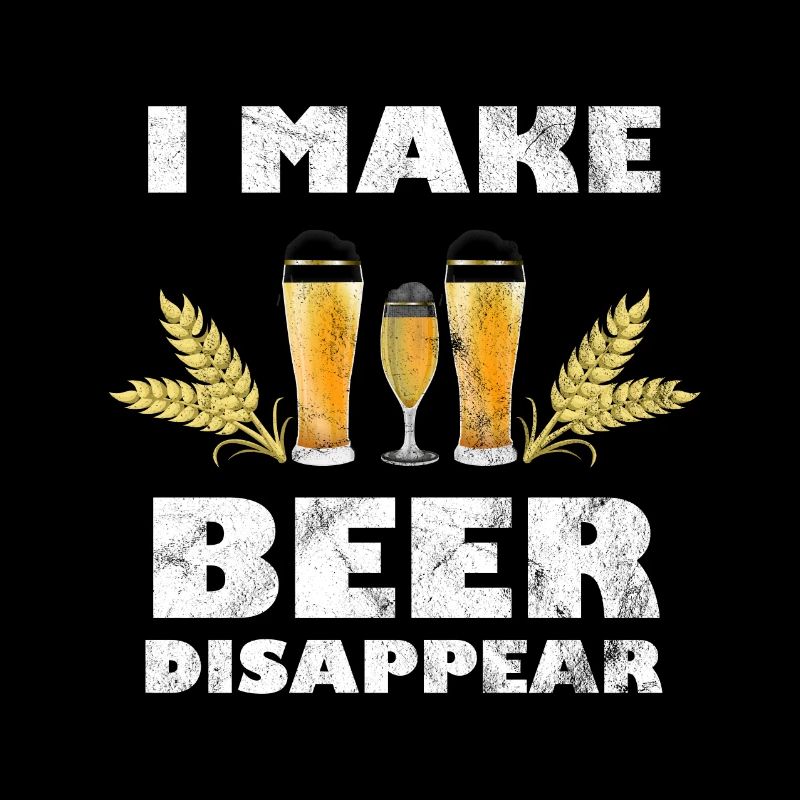 Bier lustiger BierSpruch mit Bier