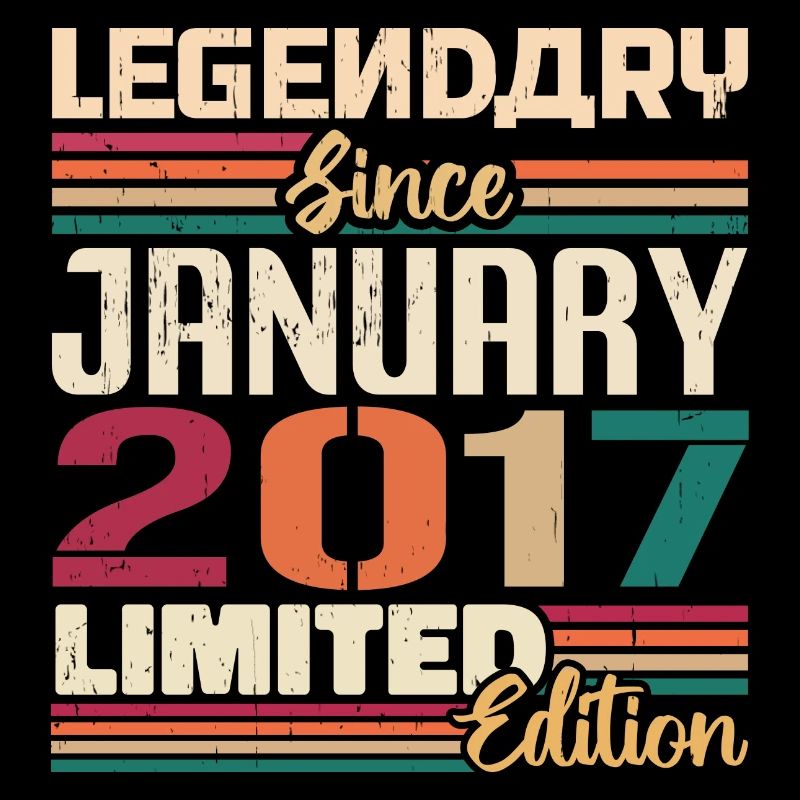 Cadeau d’anniversaire né en janvier 2017 - 2017