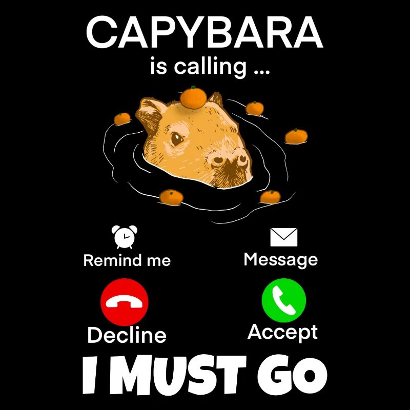 Capybara i must go