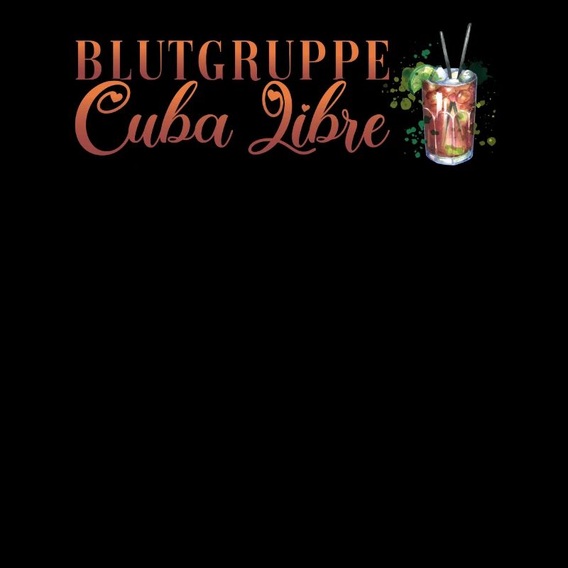 Blutgruppe Cuba Libre Cocktail Barkeeper