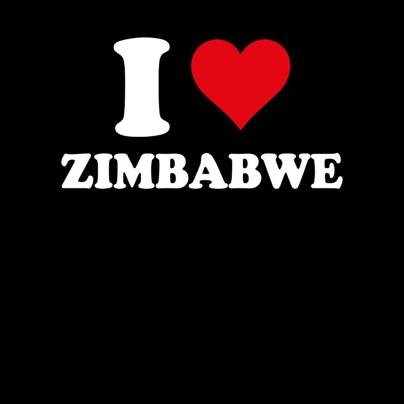 Ich liebe Simbabwe Herz Simbabwe Geschenk