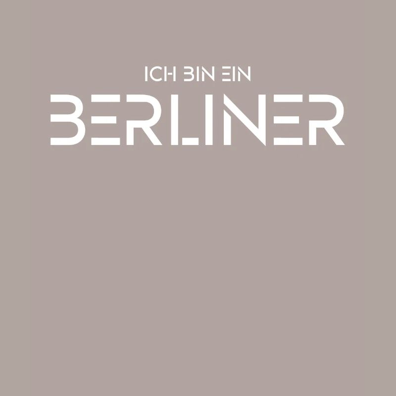 Berlin Ich bin ein Berliner