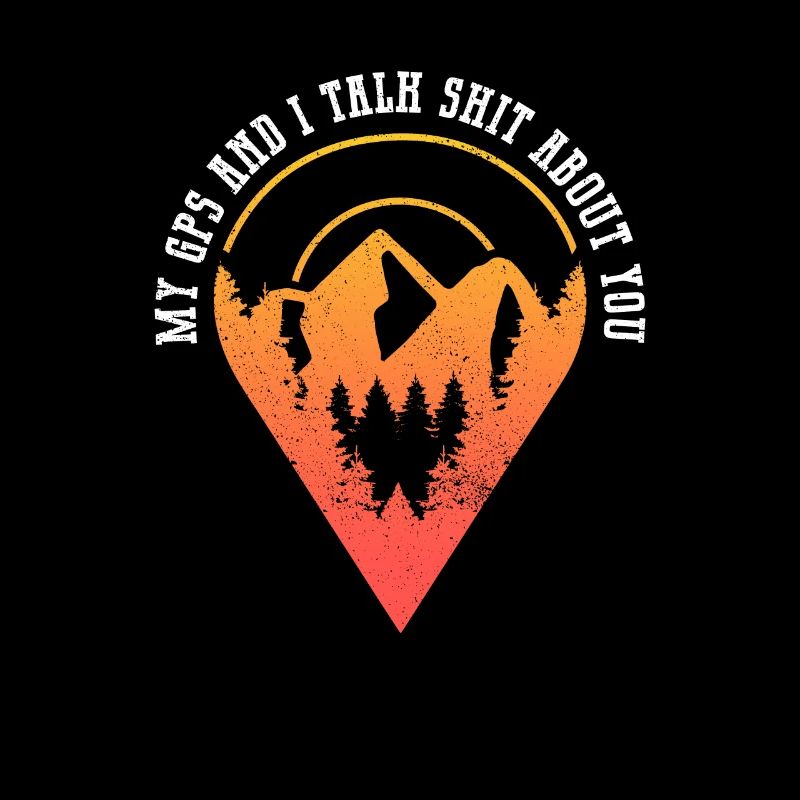 GPS Spruch Lustig Geocaching Geocacher