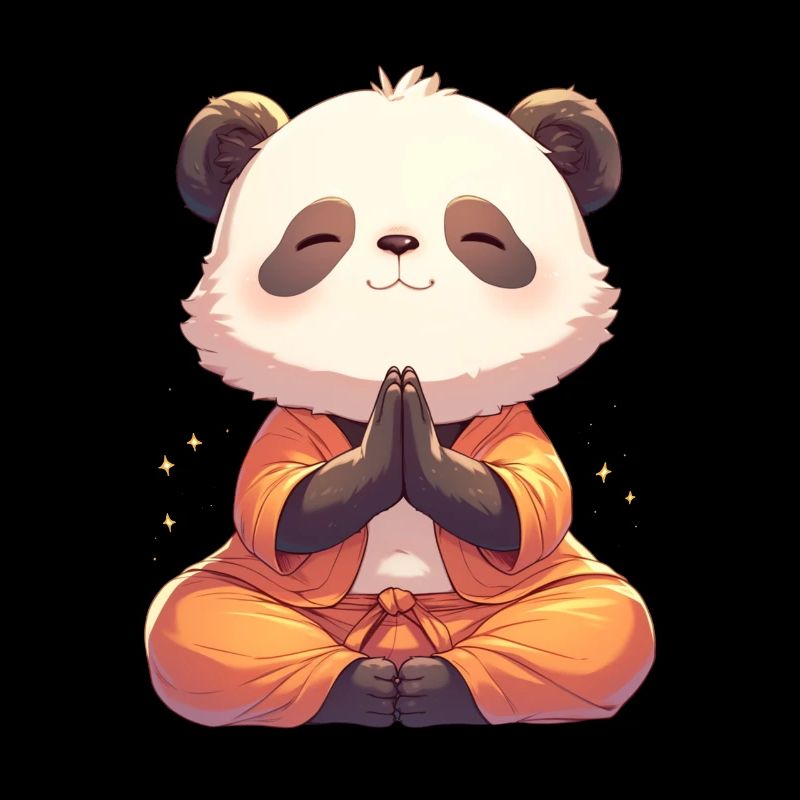 Panda Bear Yoga Panda géant japonais