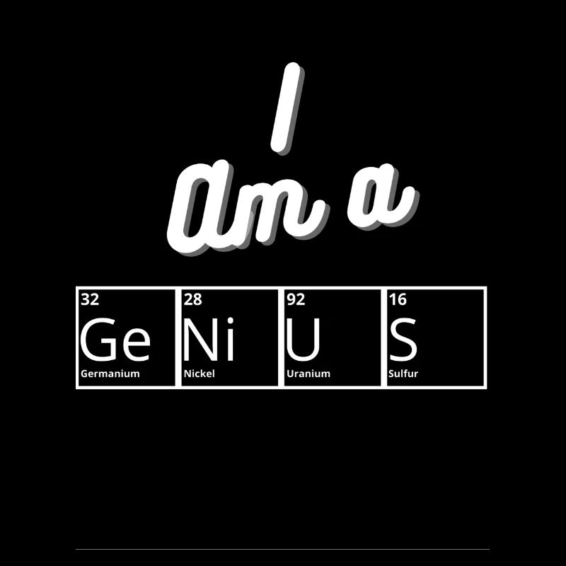I am a Genius Periodic Table
