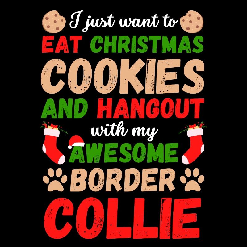 Biscuits De Noël Border Collie