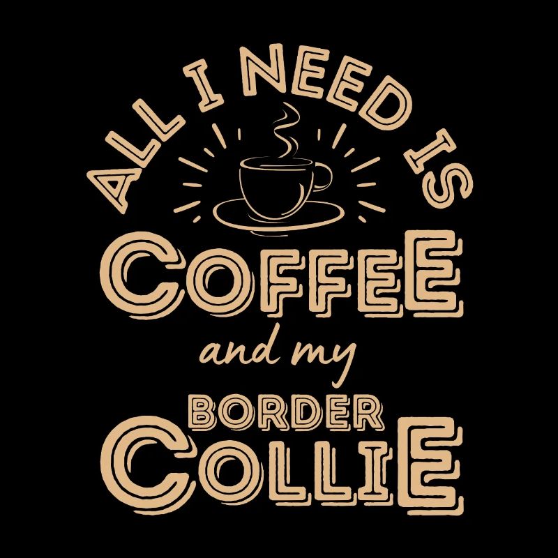 Border Collie Coffee Dog Cafe