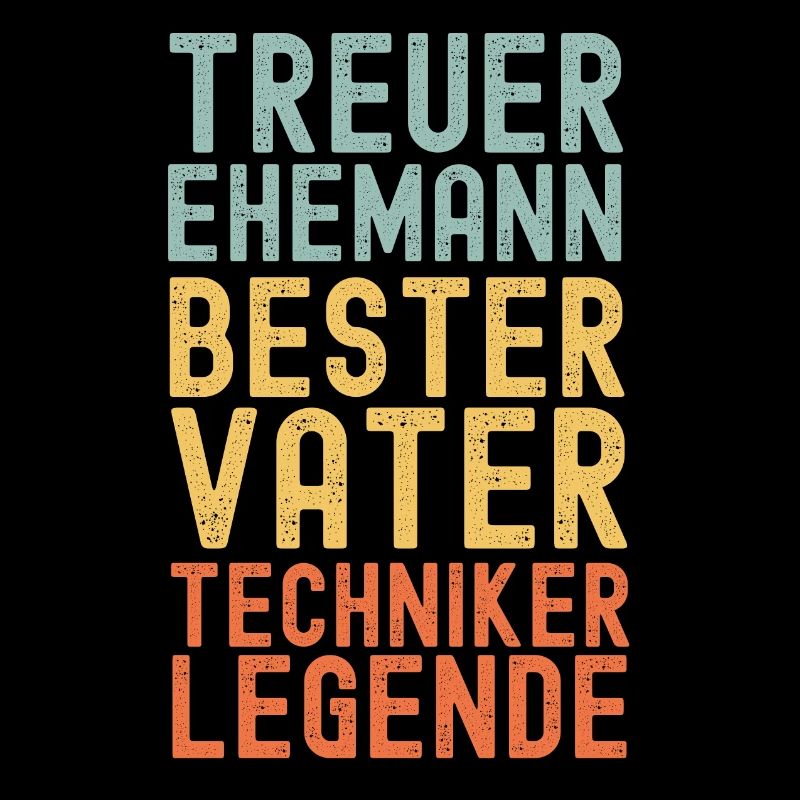 Ehemann Vater Legendärer Techniker retro vintage