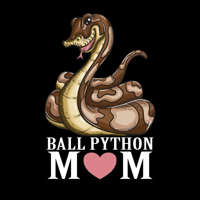 Schlange Liebhaber Schlange Reptil Ball Python Mom