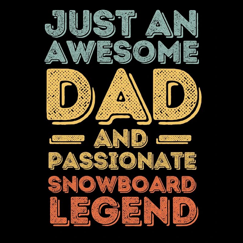 Papa Snowboard retro