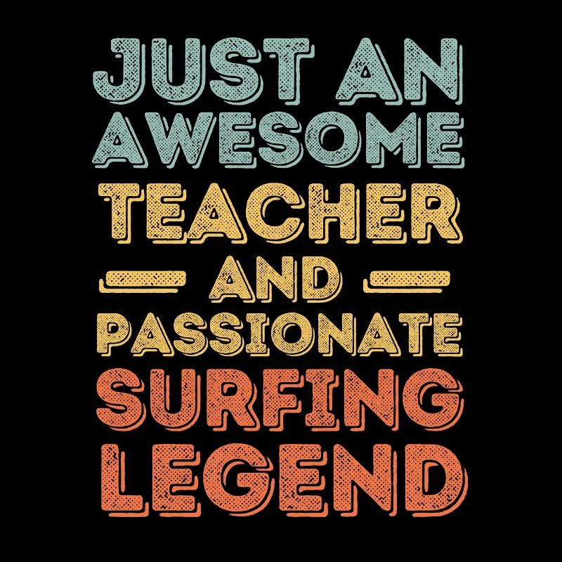 Instructeur Surf rétro