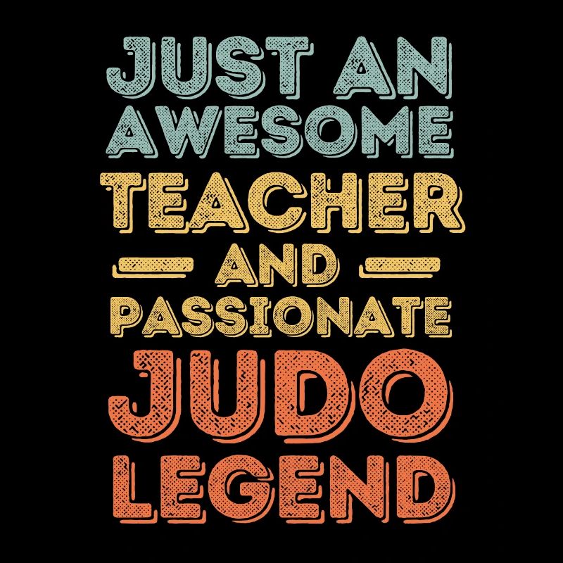 Lehrer Judo retro
