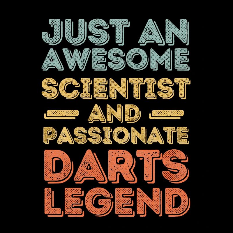 Scientifique Darts rétro