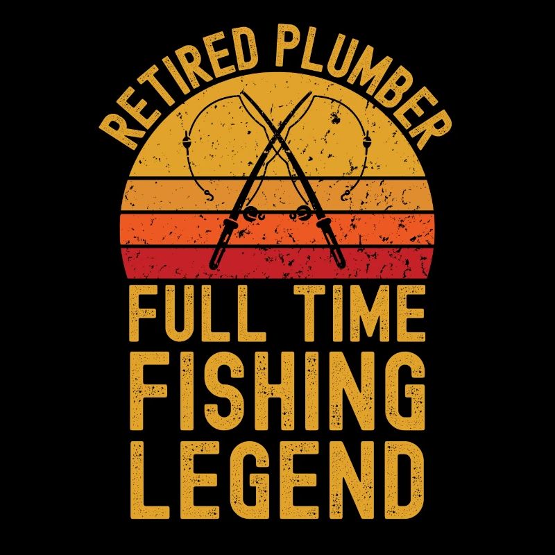 Légende de la pêche plombière à la retraite