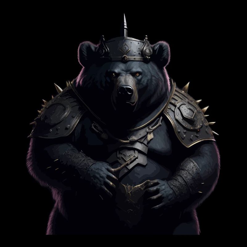 WIKINGER BERSERKER BÄR I VIKINGS
