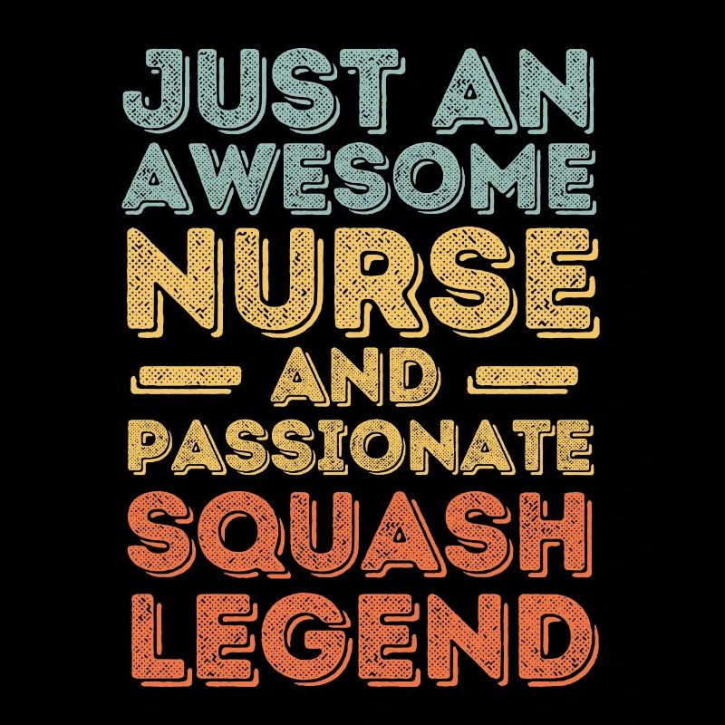 Krankenschwester Squash Legende retro