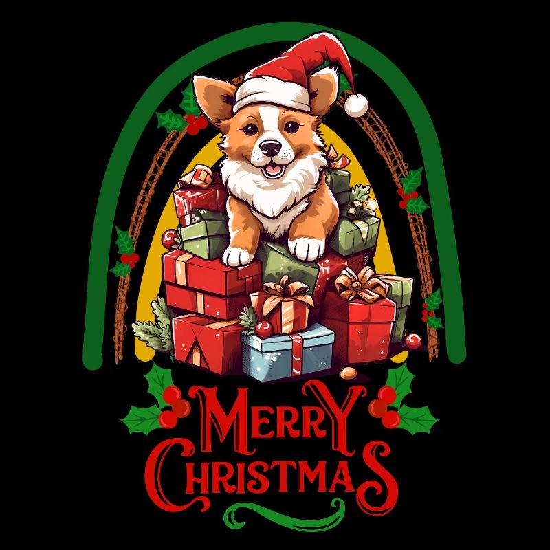 Corgi Weihnachten