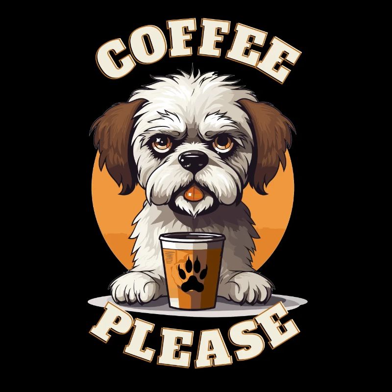 Coffee Please Dog