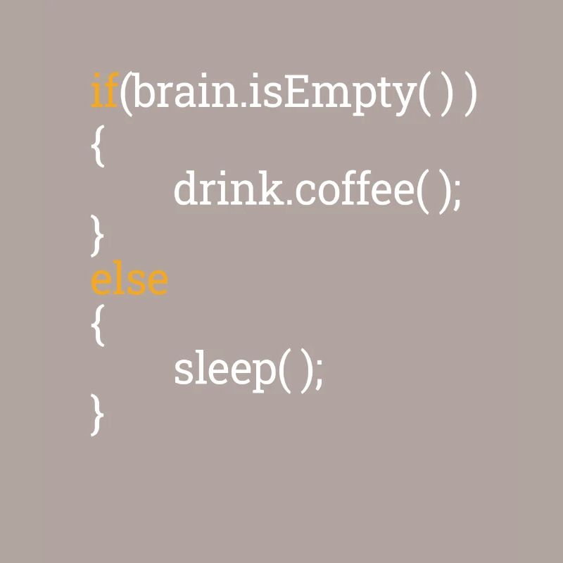 Programmierer Informatik Student Müde Kaffee C++