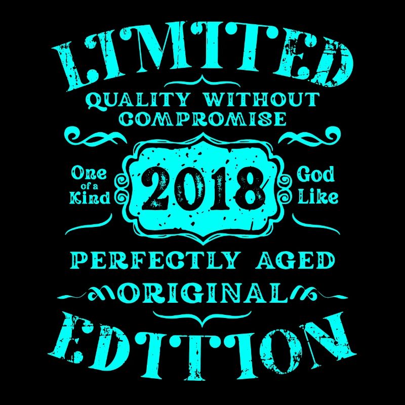 Geburtstag 2018 Limited Edition Geschenk Used Cool