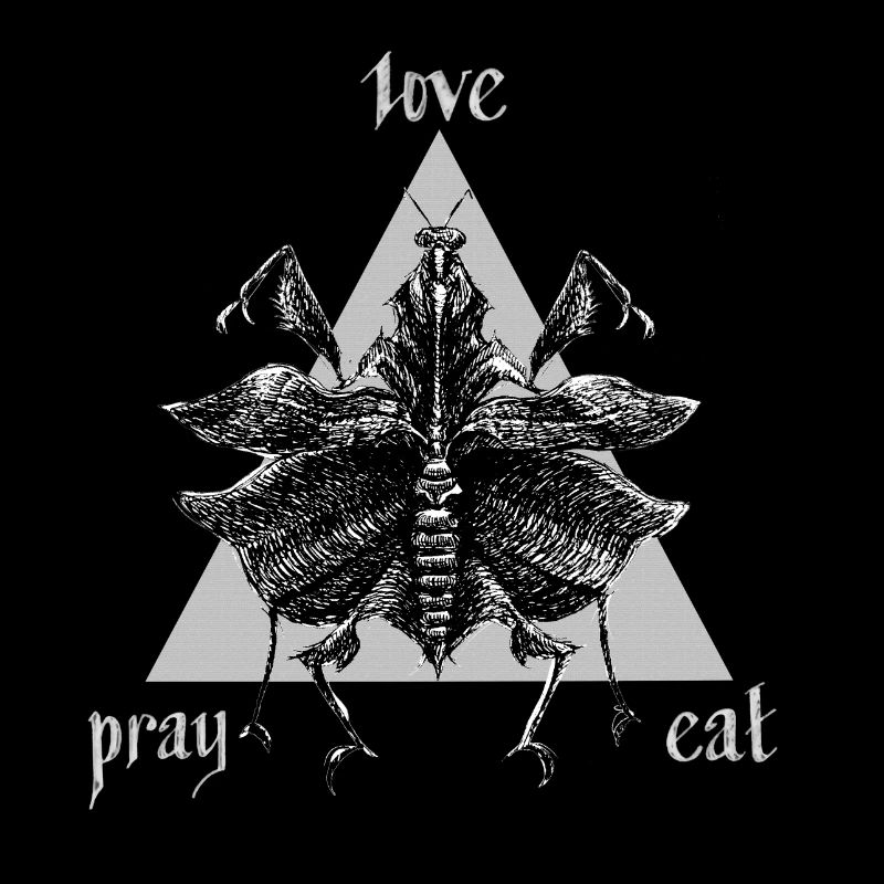 Praying Mantis - Gottesanbeterin - Love Pray Eat