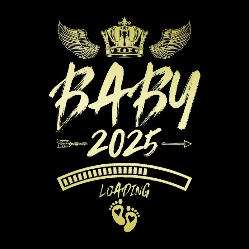Baby 2025 Loading Spruch