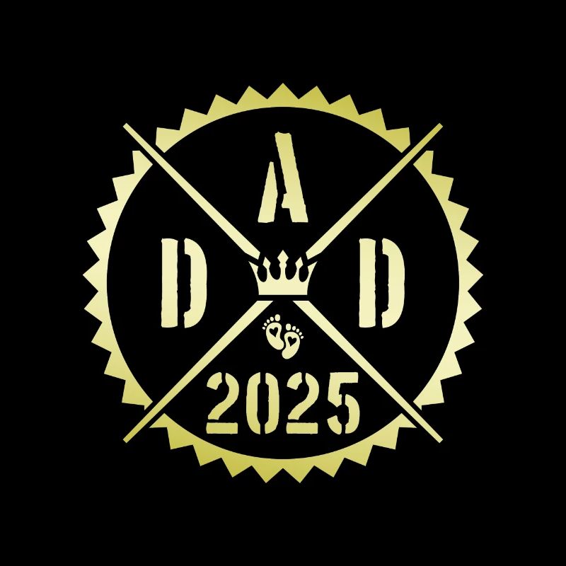 Dad 2025 Vaterschaft Papa Spruch