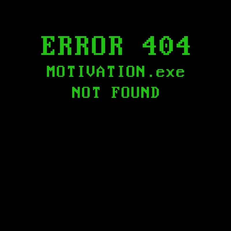 404 Error Motivation.exe Not Found