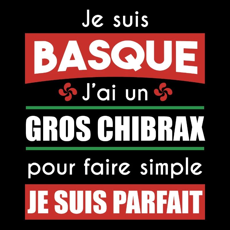 basque gros chibrax | cadeau beauf lauburu