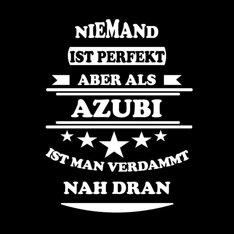 Niemand ist perfekt Azubi