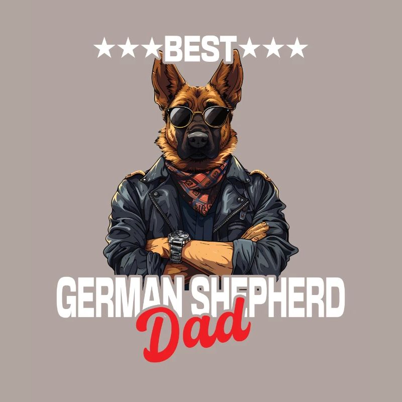 German Shepherd Dad