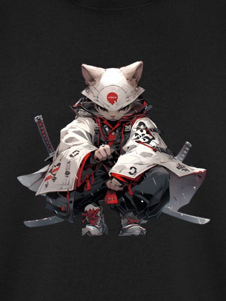 Chat samouraï