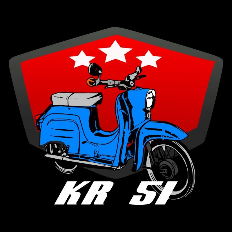 Simson KR 51 Schwalbe Cyclomoteur RDA
