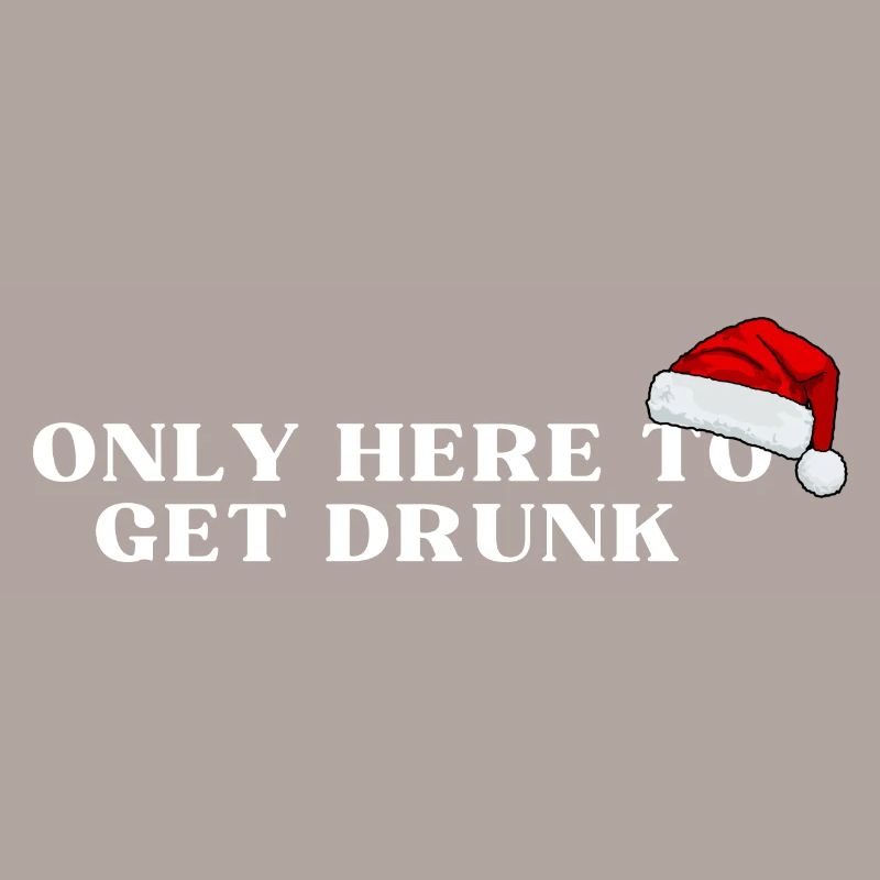 Je suis juste là pour boire - Noël