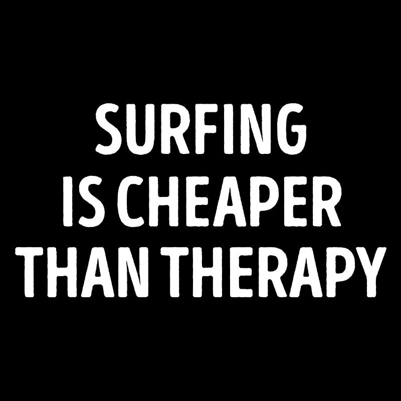 Le surf est moins cher que la thérapie