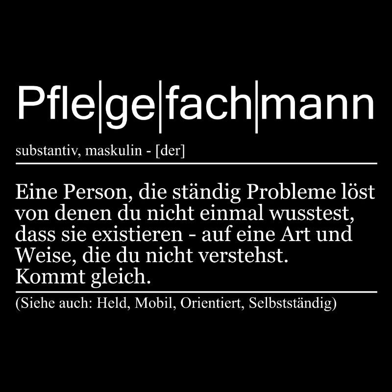Pflegefachmann, Krankenpfleger, Pflege Beruf