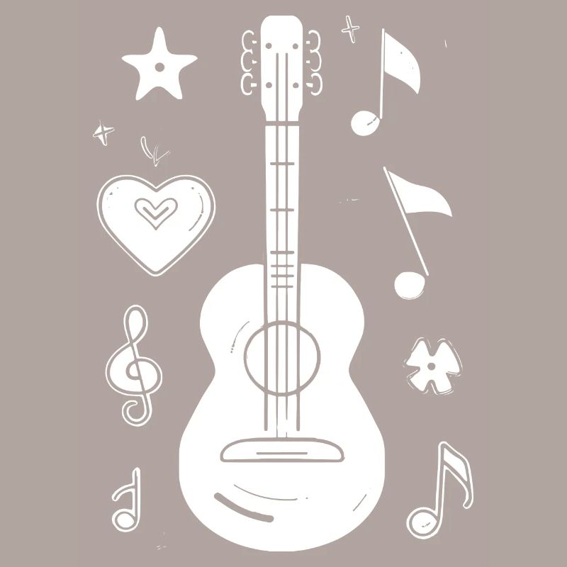 Ukulele Drawing