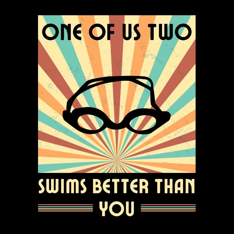 Einer Von Uns Beiden Schwimmt Besser Als Du