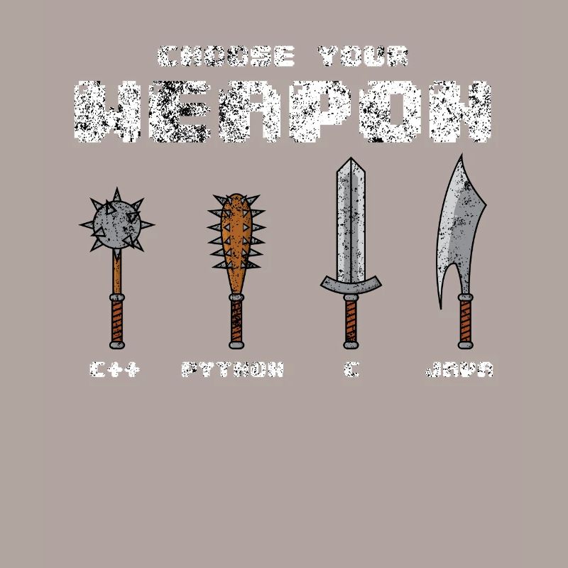 C ++ Phyton C Java Software Programmer Coder Joke