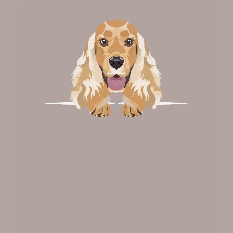 Lächelnder English Cocker Spaniel