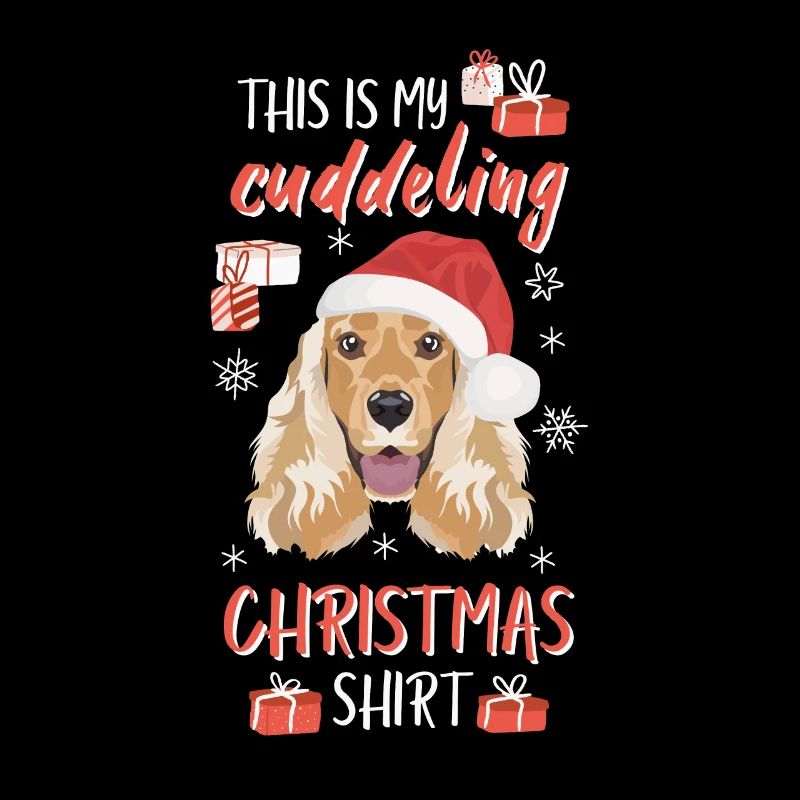 Deutsch Cocker Épagneul Noël