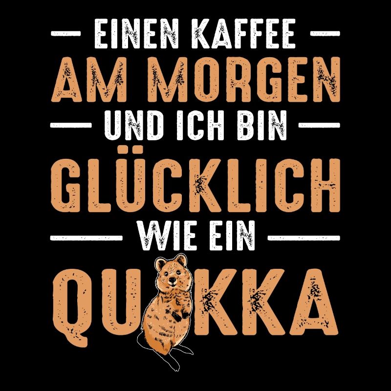 Einen Kaffee Am Morgen Und Ich Bin Glücklich Wie E