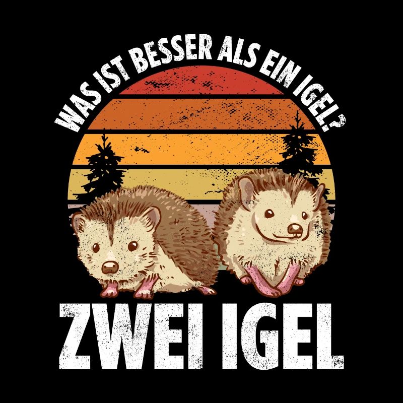 Was ist besser als ein Igel? Zwei Igel