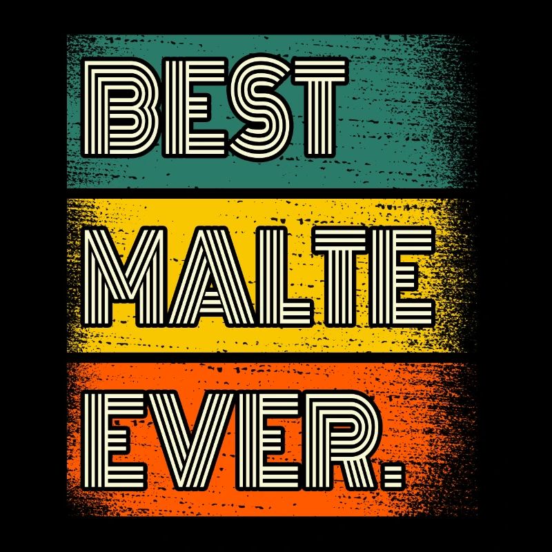 Malte Name Geschenk Spruch Lustig